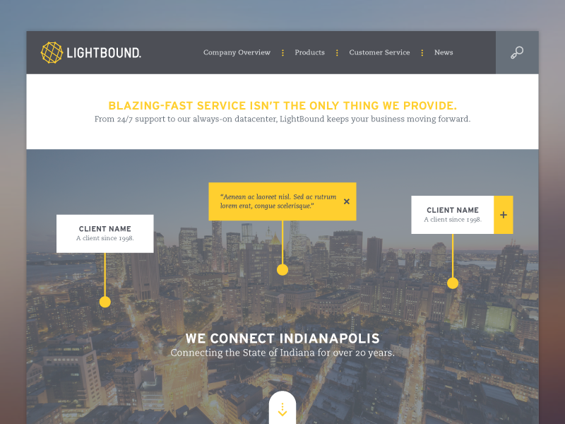 LightBound worked closely with MilesHerndon on a new brand identity and website.