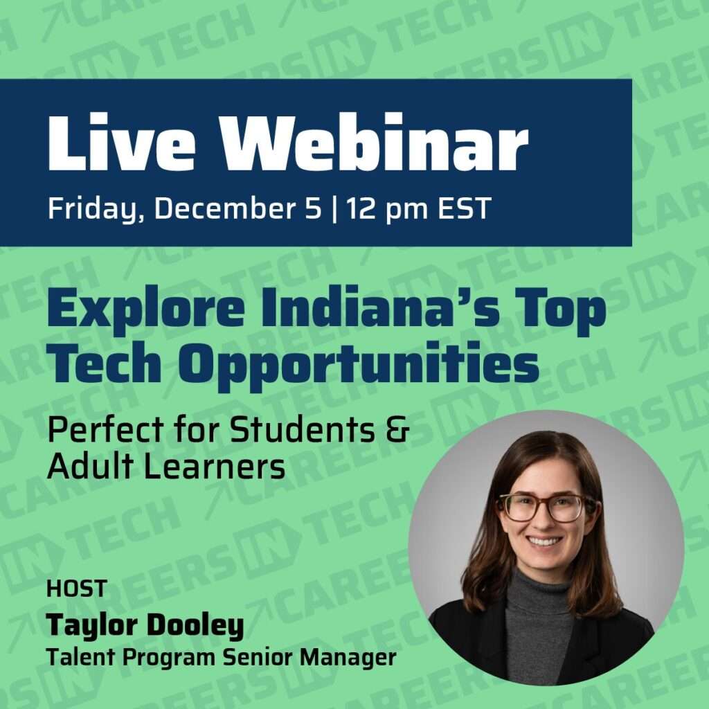 Careers in Tech Webinar December 5