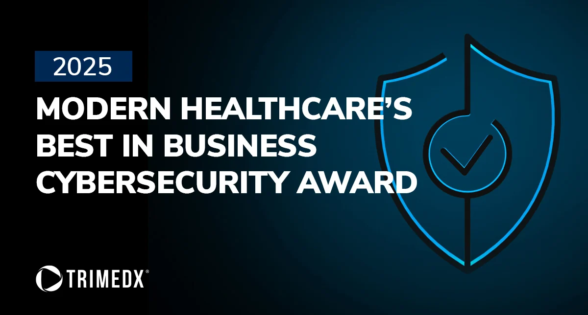 Trimedx wins Modern Healthcare's Best in Business Cybersecurity Award