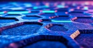 abstract hexagonal texture