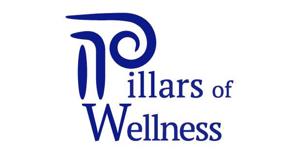 Pillars of wellness logo
